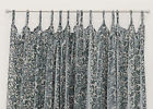Bella Notte New Primrose Curtain Panel With Tabs In Mineral Color 805379244761