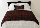 Bella Notte New Primrose Personal Comforter With Satin Back In Bordeaux 805379158082