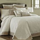 Bensonhurst 128x122 " Coverlet Brown Quilt Beige King Bedspread