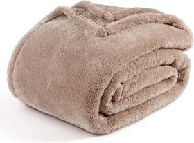 E0554-kg-49u Berkshire Blanket Classic Extra-fluffy Plush King/cal King Peanut