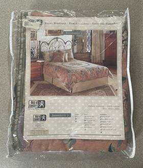 Best Of Flanders 046157142736 Vintage New Nip Savonnerie 2 Ii Tapestry Bedspread Full / Queen