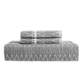 Hl0014g-q Best Season Elegant Queen Size Grey Bedspread Set 90 X 96 Inches - Lightweight Coverlet