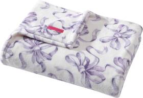 Ushsee1301187 Betsey Johnson - Blanket Ultra-soft Plush Full/queen Ballet Bows Purple