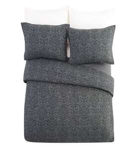 Better Homes & Gardens 580110515132 And Gray Damask Full/queen Quilt