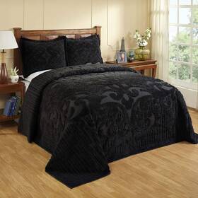 Better Trends 193675013700 Bedspread 100% Cotton Chenille Bedspreads Coverlet King Size 12