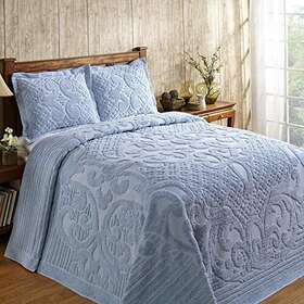 Better Trends 840053026585 Ashton Collection 100% Cotton Chenille Bedspread Medallion Design Full/double