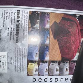 Better Trends 840053094126 Ashton Collection 100% Cotton Chenille Bedspread Medallion