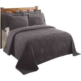 Better Trends 840053099718 100% Cotton Chenille Coverlet Bedspread Twin Size Bedspreads Soft Lightweig