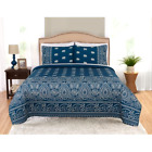 Bh17-d1-0029-003 Better Homes Gardens Bhg Banded Medallion Quilt Sham Set