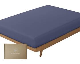Bwfiss313minrl Bioweaves K 100% Organic Cotton 1 King Size Fitted Sheet Only 300 Thread Coun