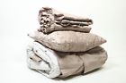 Bnfbdskmsatruftp Serenta Piece Matte Satin Ruffle Quilted Bedspread 714833863939