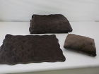 Bnfsupers03-chocolate Serenta Microplush Quilted Piece Bedspread Set Queen Chocolate 683405504979