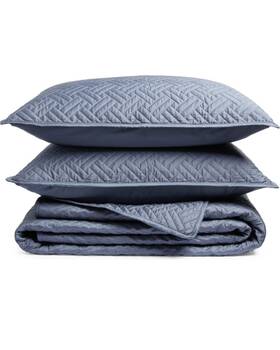 75000068875 Boll & Branch New And Mineral Heritage Organic Cotton Quilt Sham Set Size King
