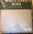 Boss Hugo Cotton Quilted Queen Fleur Coverlet Fil Tribeca Taupe