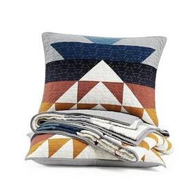 29272 Britannica Home Fashions Inc. Explorer Quilt Bedding Set With 2 Shams Premium Cotton Lightweight King Grey