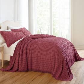 8173415951392mkking Brylanehome King Bedding Lightweight All Season Georgia Chenille Bedspread Ultra-soft