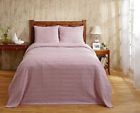 Bsnakipi Better Trends Natick Chenille Bedspread Pink 840053022013