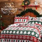 Busa841b1jm9ki Printed Quilt Coverlet Set Bedspread Twin Size Christmas Snow Flake