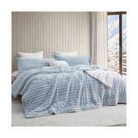 Byourbed 843249188494 Softer Than Soft - Coma Inducer Oversized King Comforter Set Frosted Nav