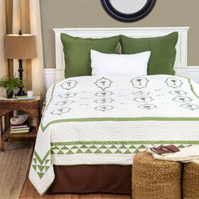 C&f Home 008246134428 Matinique Full/queen Quilt 90 Inch X