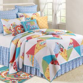 89941.8686 C&f Home Lola Full/queen Quilt Bedding Bedspread Coverlet