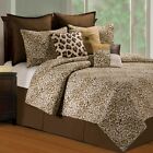 C F Sabi Sands Animal Print 4 Pc.full Queen Quilt Set Cotton Quilted Bedspread 008246045151