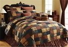 Cal Patriotic King 120x105 Americana Bedding Patchwork Quit Luxury Patch 3pc Set