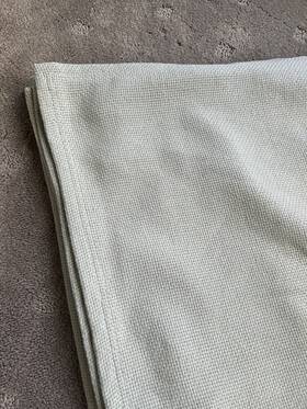 Ushsee1276988 Calvin Klein - Queen Blanket Coverlet Soft Cotton Home Decor Muted Green