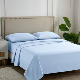 Carressa Linen 904429518943 100% Egyptian Cotton Full Size Sheets - 600 Thread Count