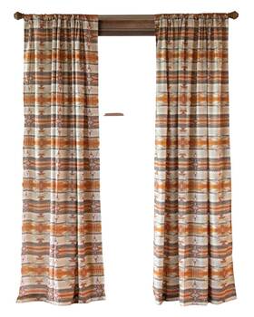 Jw270 Carstens Home Wrangler Amarillo Sunset Drapes -