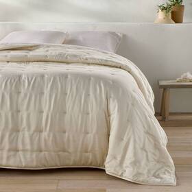 91235006 Casaluna Full/queen Rayon From Bamboo Quilt Ivory -