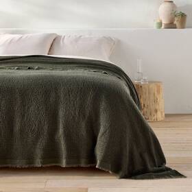 91235022 Casaluna Full/queen Textured Waffle Quilt Olive Green -