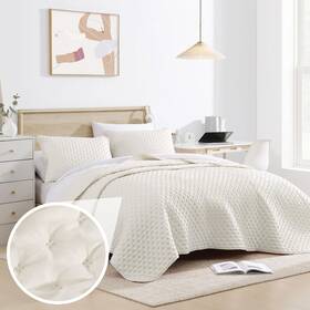 Cathay Home 196789032407 Cs Cathaysports Basic Bedding Essential All Season 3pc Ultrasonic Microf