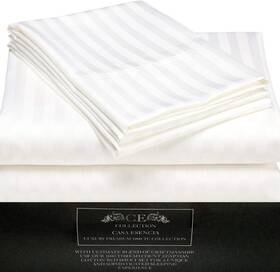 Ce Casa Esencia 907758011833 100% Egyptian Cotton Sheets King Size Hotel Luxury