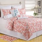 Cfid2072cfid1572 Enterprises And Cora Bedding Set Orange White Full Queen