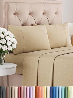 Cgk Unlimited 060765267983 Full Size 4 Piece Sheet Set - Comfy Breathable And Cooling Bed Sheets Hot