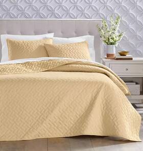100180303fq Charter Club Chambray Quilt Queen Size In Yellow 200