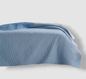 Charter Club 194136964852 Blue Chambray Ftkingft Size Quilt