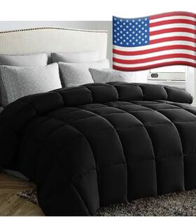 B00lpse4hg Chezmoi Collection Austin 3-piece Oversized Bedspread Coverlet Set Queen Black