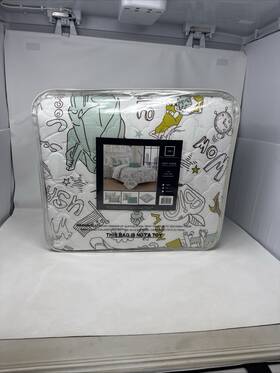 Chic Home 843145115105 New York Theme 4 Pc Full Comforter Set Quilt 2 Pillows And Shams Nip