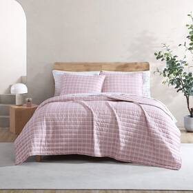 City Scene 883893803688 Twin Quilt Set Reversible Bedding With Matching Sham S Lightweight Home