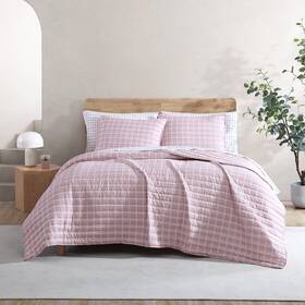 City Scene 883893803695 Queen Quilt Set Reversible Bedding With Matching Sham S Lightweight Home