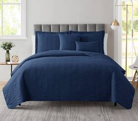 Clara Clark 840073687865 Quilts Twin Size - All Season Bedspread Coverlet Set Pinsonic Weave Lightwei