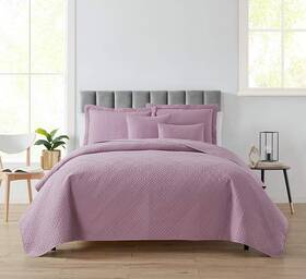 Clara Clark 840073688121 Quilts Twin Size - All Season Bedspread Coverlet Set Pinsonic Weave Lightwei