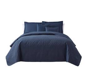 Clara Clark 840073688343 Quilts Twin Size - All Season Bedspread Coverlet Set Pinsonic Weave Lightwei
