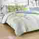 Cms110491 Ffg Bedroom Furniture King Size 100 Cotton Comforter Set With Floral Pattern