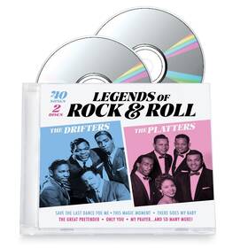 60502 Collections Etc Legends Of Rock And Roll Cds 2-disc Set