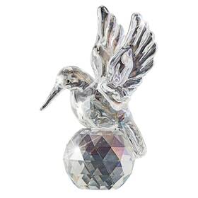 Coho251236 Collections Etc Beautiful Crystal Hummingbird Tabletop Decoration
