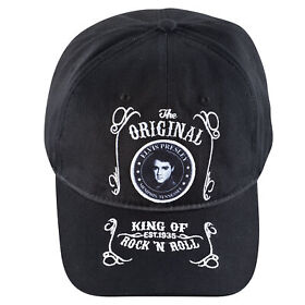 E8936 Collections Etc Elvis The Original King Of Rock Footn Roll Baseball Cap