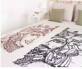 C20comorodama Colori Del Sole Moro And Dama Bedspread 260 Cm X 280 Italy
